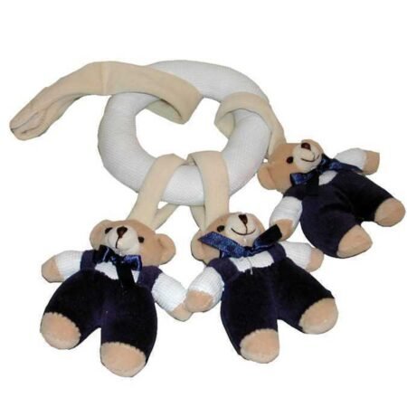 3 BEAR IN RING PLUSH TOY - Dosylane