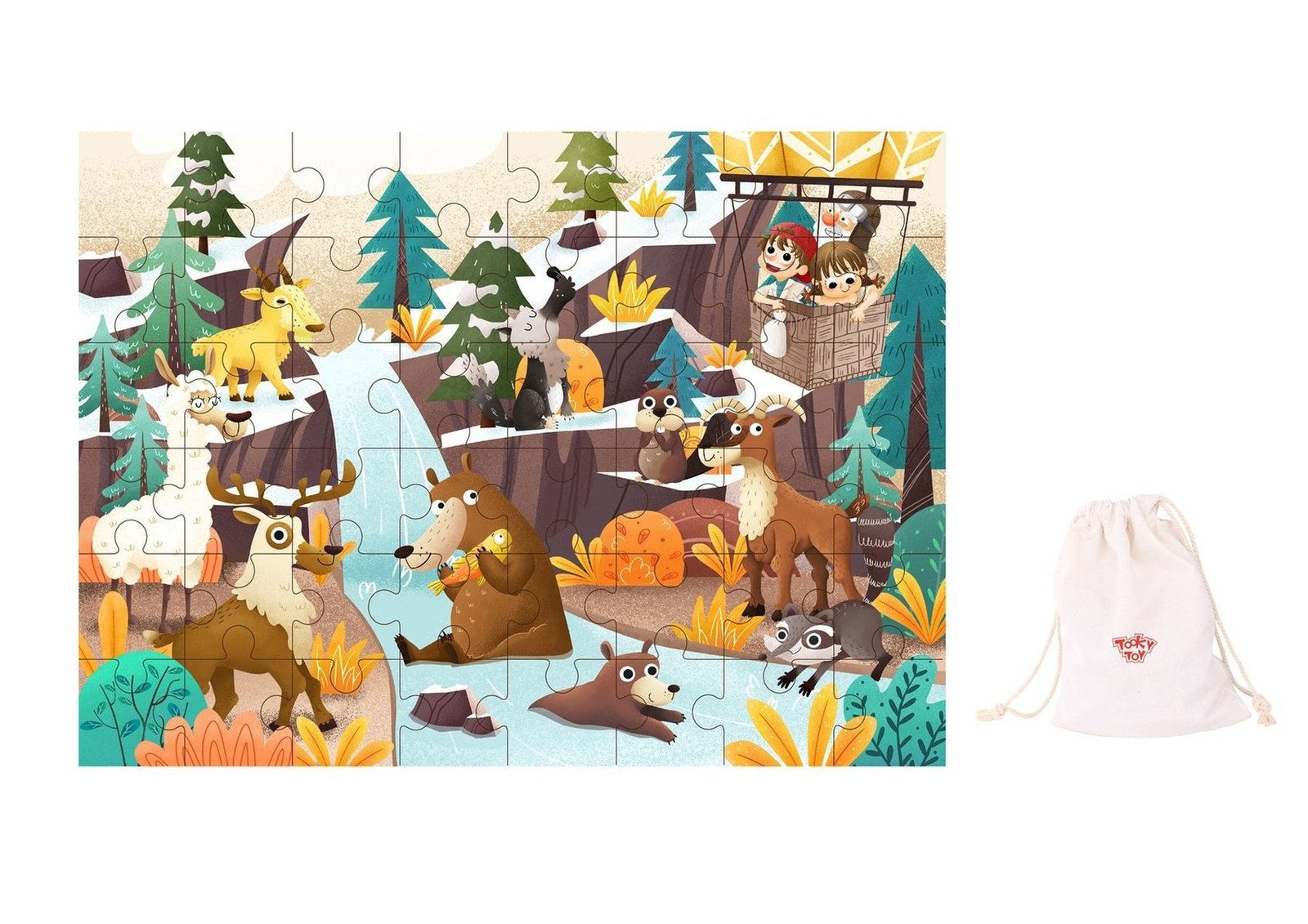 ALPINE JIGSAW PUZZLE 48PCS - Dosylane