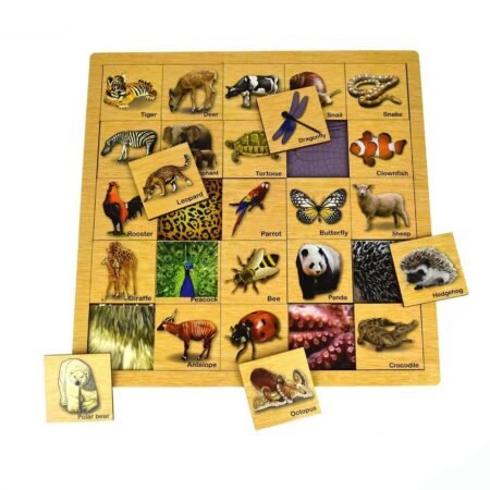 ANIMAL SKIN MATCHING PUZZLE TRAY - Dosylane