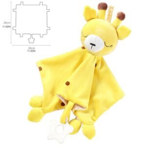 Baby Giraffe Security Blanket and Teether - Dosylane