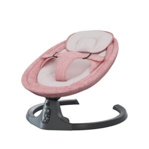 Baby Swing Cradle Rocker Bed Electric Bouncer - Pink - Dosylane