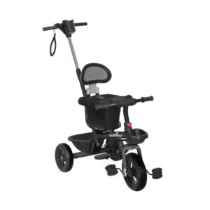 Baby Walker Kids Tricycle And Balance Bike - Black - Dosylane