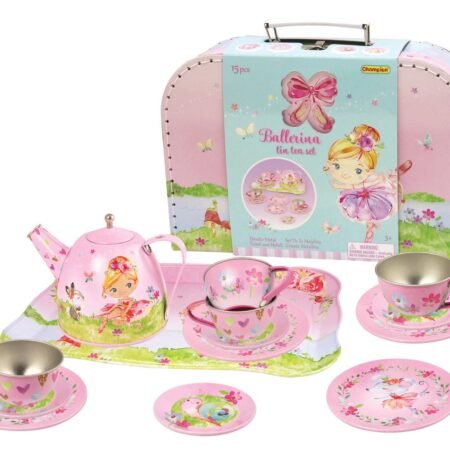 BALLERINA TIN TEA SET IN SUITCASE - Dosylane