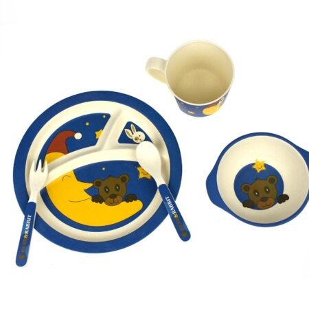 BAMBOOZOO DINNERWAREBEARRABBIT - Dosylane