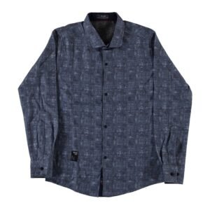 Boys Formal Long-sleeve Shirt - Indigo - Dosylane