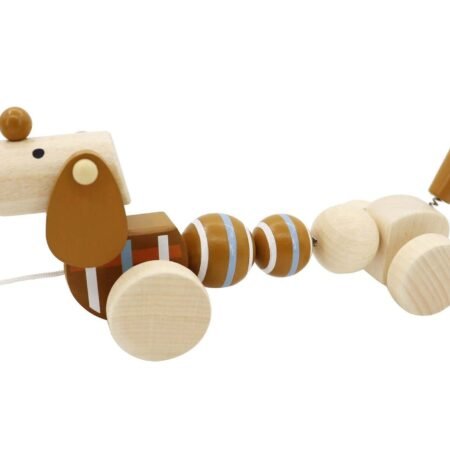CALM & BREEZY PULL ALONG SAUSAGE DOG - Dosylane