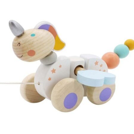 CALM & BREEZY PULL-ALONG UNICORN - Dosylane
