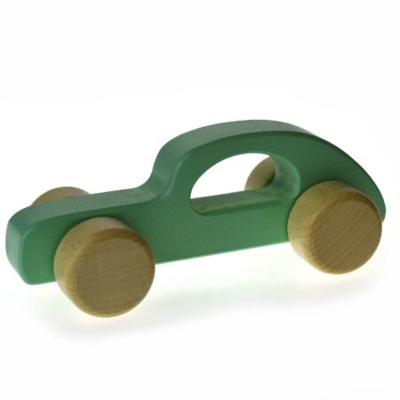 CALM & BREEZY WOODEN CAR GREEN - Dosylane