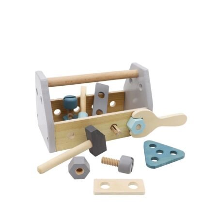 CALM & BREEZY WOODEN TOOLBOX - Dosylane