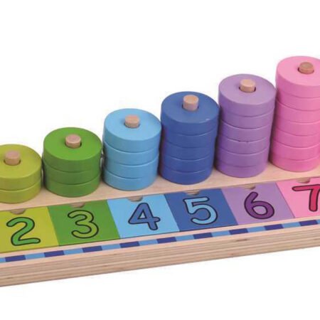 COUNTING STACKER PUZZLE BOARD - Dosylane