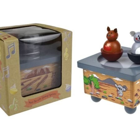 DANCING MAGNETIC MUSIC BOX KOALA & KANGAROO - Dosylane
