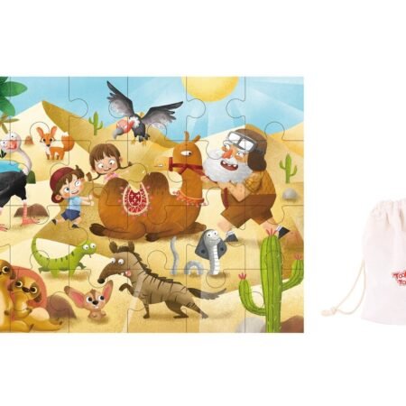 DESERT EXPLORATION JIGSAW PUZZLE 24PCS - Dosylane