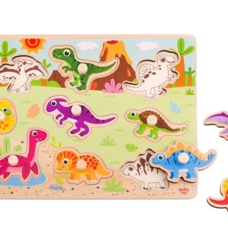 DINOSAUR PEG PUZZLE - Dosylane