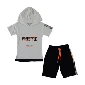 Divonette Boy Freestyle Hooded shirt and Short Set - Dosylane