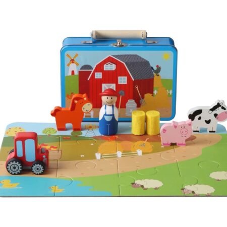 FARM PLAYSET IN TIN CASE - Dosylane