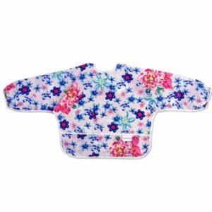 Floral Kids Long-Sleeve Waterproof Bib - Dosylane