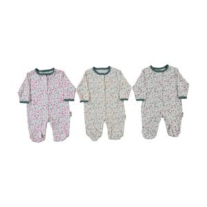 Floral Pattern Rompers 3 Packs - Dosylane