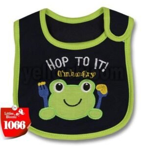 Froggy Organic Cotton Waterproof Bib - Dosylane