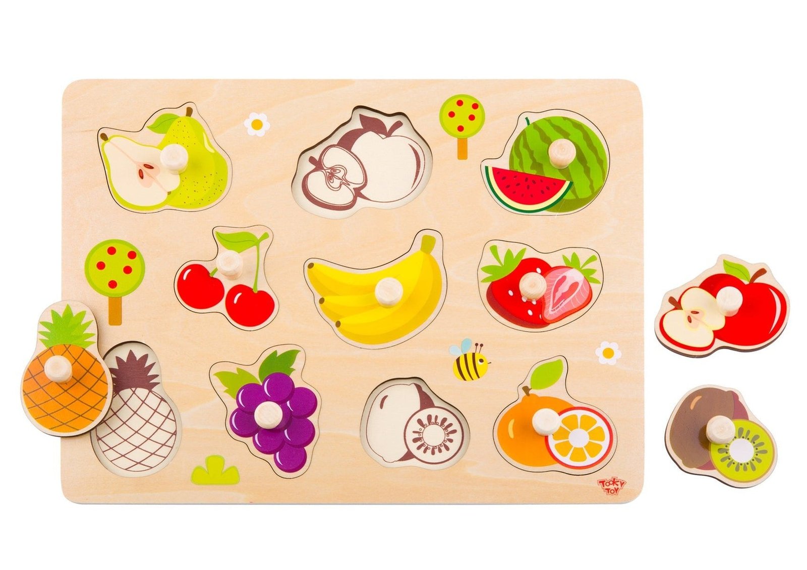 FRUIT PEG PUZZLE - Dosylane