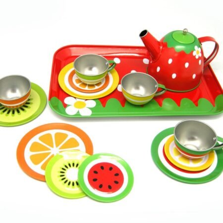 FRUIT TIN TEA SET 15PCS - Dosylane
