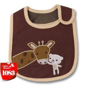 Giraffe Organic Cotton Waterproof Baby Bib - Dosylane