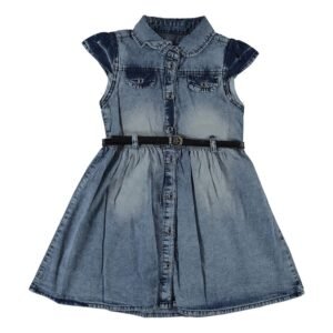 Girls Denim Dress - Dosylane