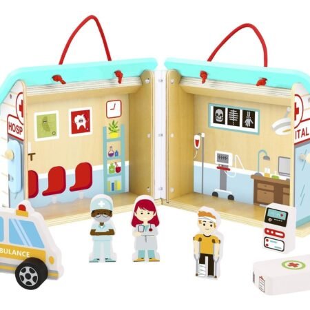 HOSPITAL PLAYSET WITH CARRY BOX - Dosylane