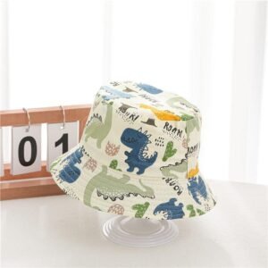 Jurassic Kids Cotton Bucket Hat - Dosylane