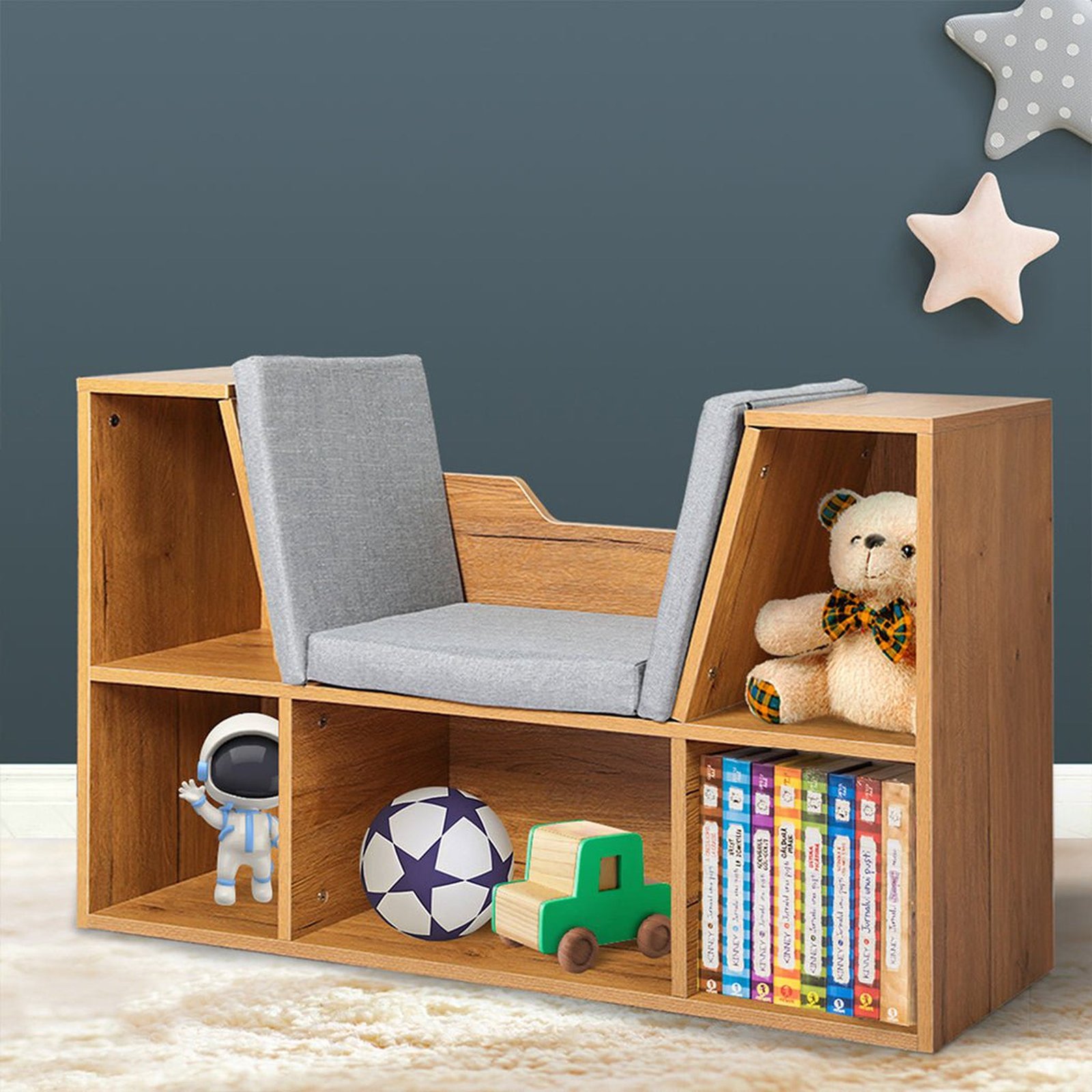 Kids Bookcase Shelf Storage - Dosylane