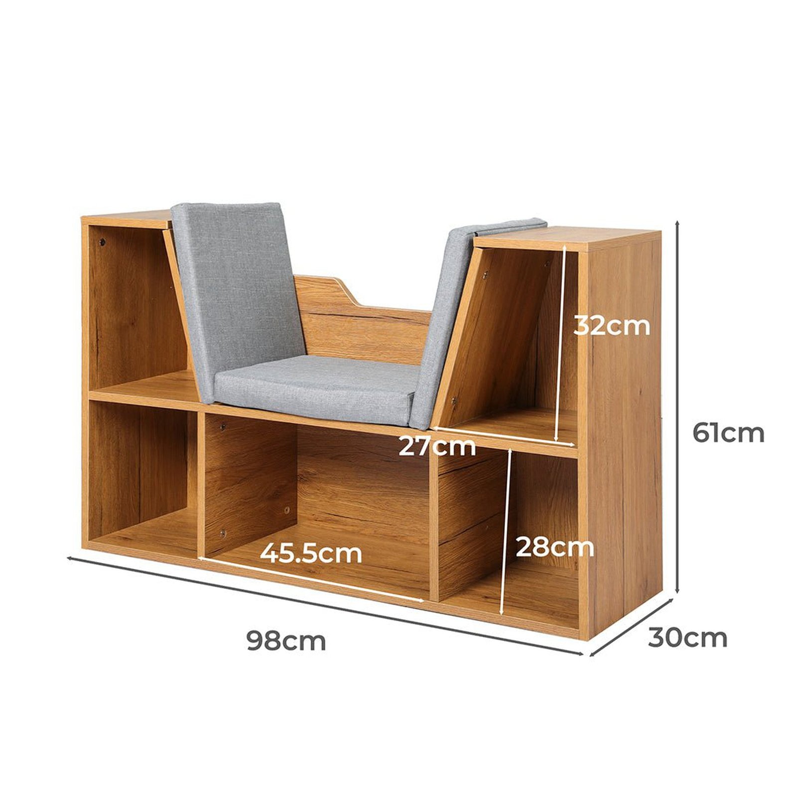 Kids Bookcase Shelf Storage - Dosylane