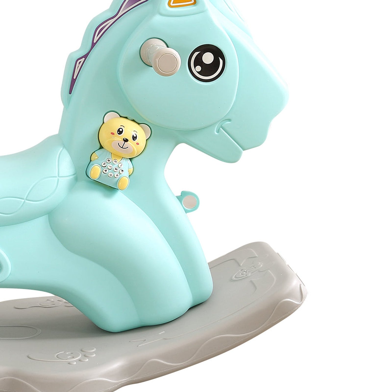 Kids Rocking Horse - Green - Dosylane