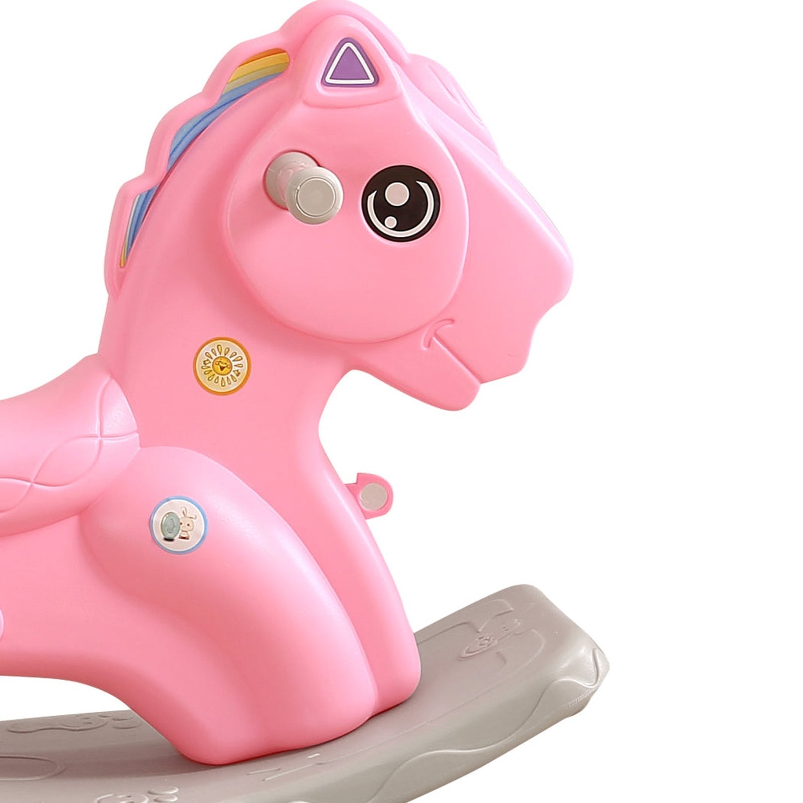 Kids Rocking Horse - Pink - Dosylane