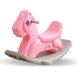 Kids Rocking Horse - Pink - Dosylane
