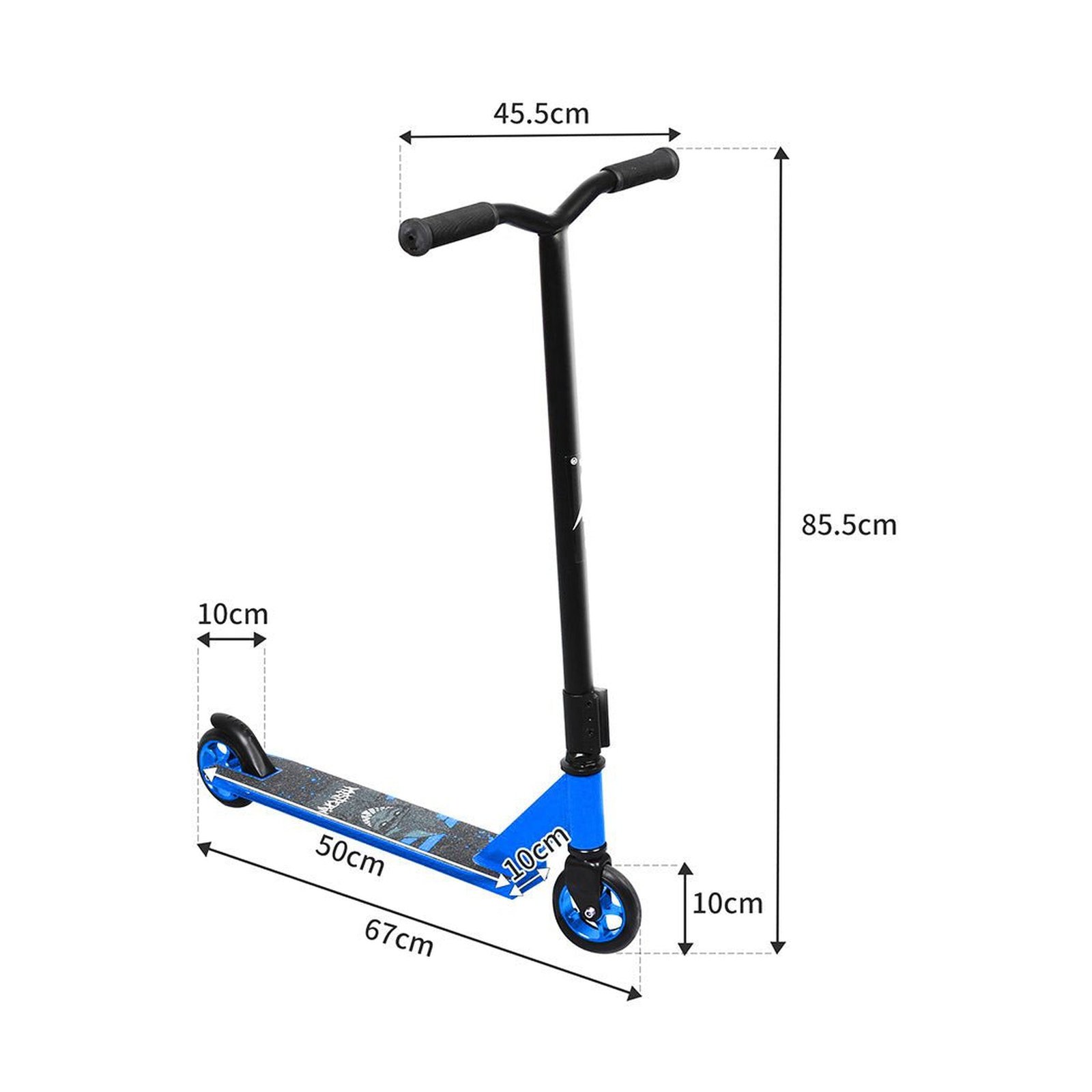 Kids Scooter - Blue - Dosylane