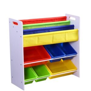 Kids Toy Box Organiser Storage Rack - Dosylane