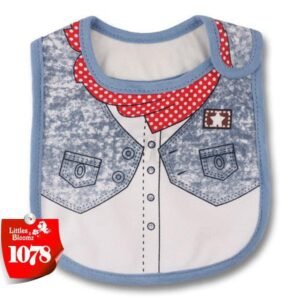 Little Cowboy Organic Cotton Waterproof Baby Bib - Dosylane