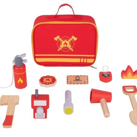 LITTLE FIREFIGHTER PLAY SET IN CARRY BAG - Dosylane