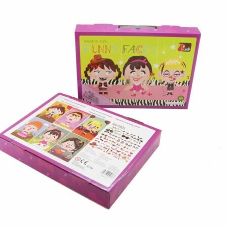 MAGNETIC DRESS UP - FUNNY FACE GIRL - Dosylane