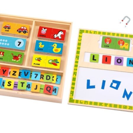 MAGNETIC LEARNING PUZZLE BOX - Dosylane
