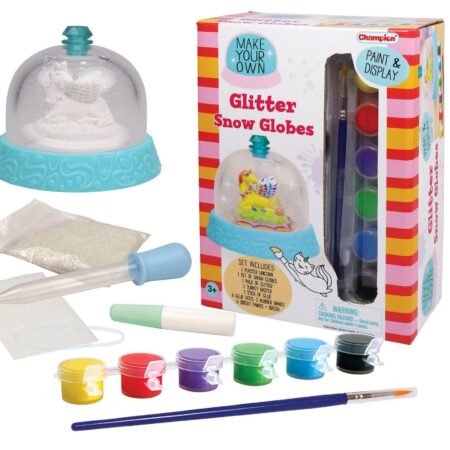 MAKE YOUR OWN GLITTER SNOW GLOBE - UNICORN - Dosylane