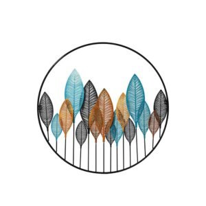 Metal Wall Art Leaf Hanging Decor - Dosylane