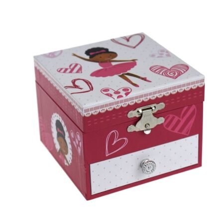 MISTY BALLERINA SQUARE MUSIC BOX - Dosylane