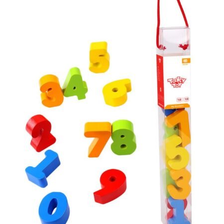 MY NUMBERS WOODEN COUNTING BLOCKS - Dosylane