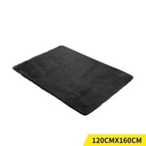 Nursery Shag Rug 120x160cm - Black - Dosylane