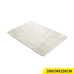 Nursery Shag Rug 200x230cm - Cream - Dosylane
