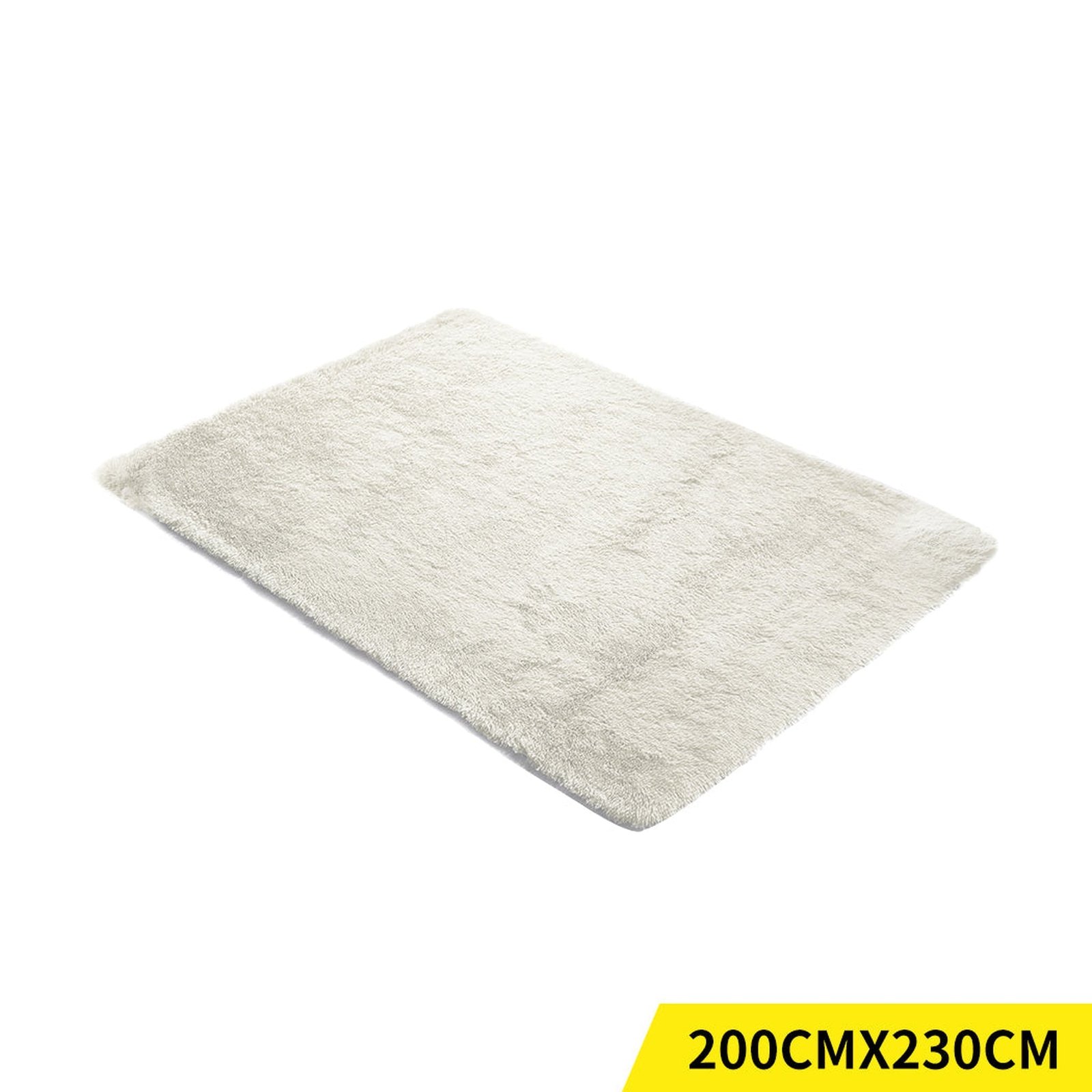 Nursery Shag Rug 200x230cm - Cream - Dosylane
