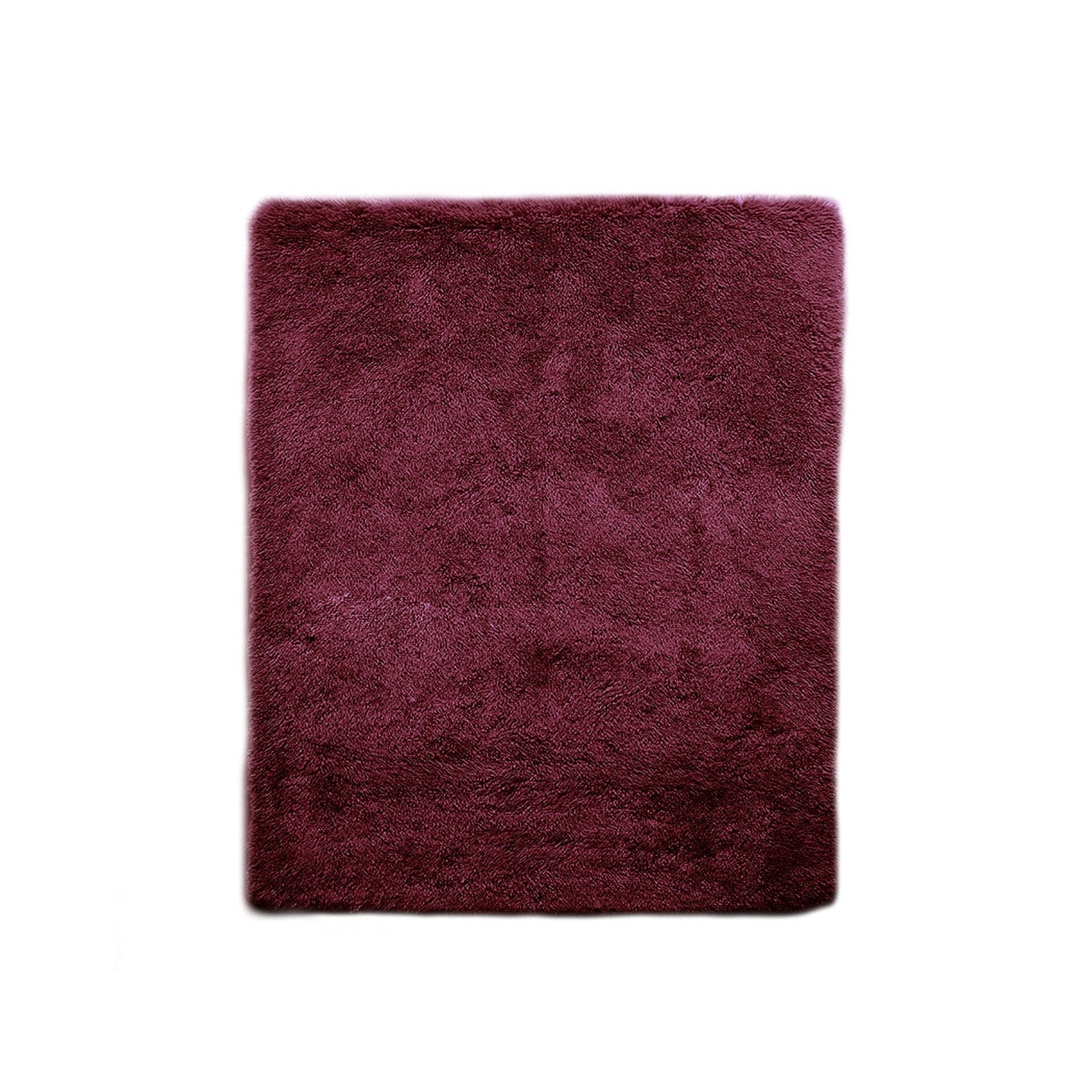 Nursery Soft Shag Rug 80x120cm - Burgundy - Dosylane