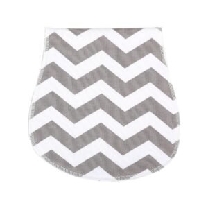 Organic Cotton Chevron Baby Burp Cloth - Dosylane