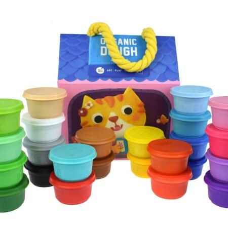 ORGANIC DOUGH - 24 COLOURS CRAFT KIT - Dosylane