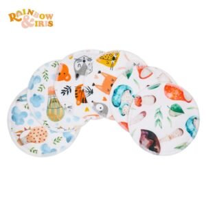 Organic Reusable Absorbent Breast and Nursing Pads 4 Packs - Dosylane